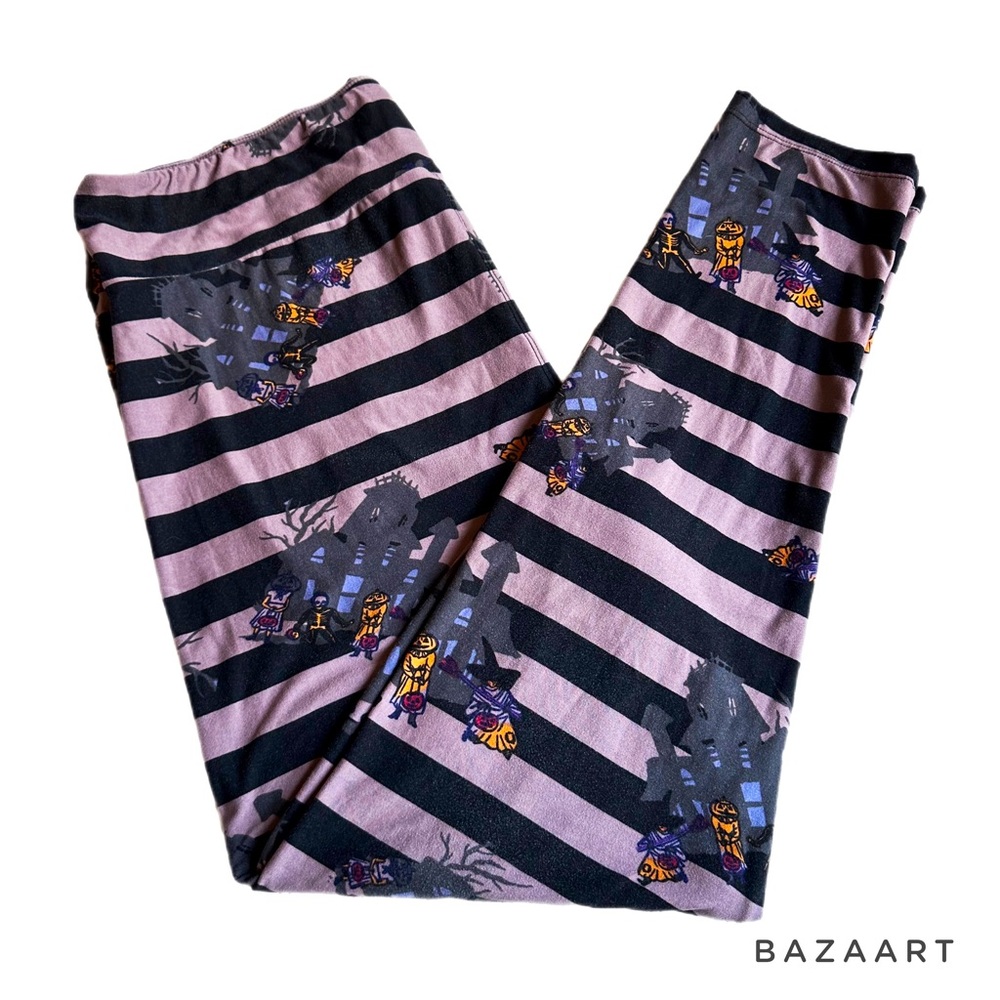 TC2 LuLaRoe “Haunted House” leggings | Halloween Collection | EUC